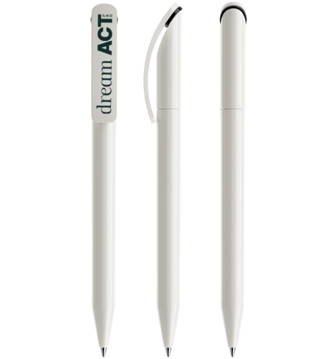 Stylo bille DS3 en plastique recyclé Made in Suisse
