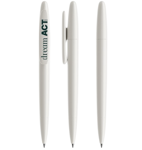 Stylo bille DS5 en plastique recyclé Made in Suisse