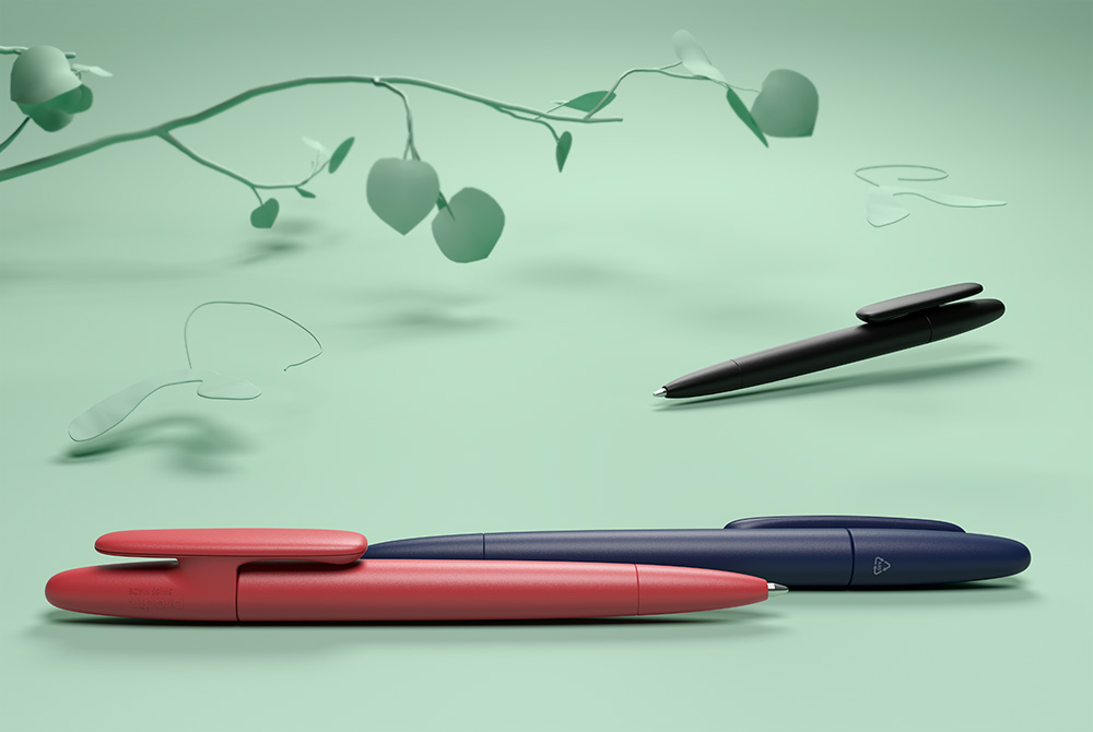 Stylo bille DS5 en plastique recyclé Made in Suisse - 8