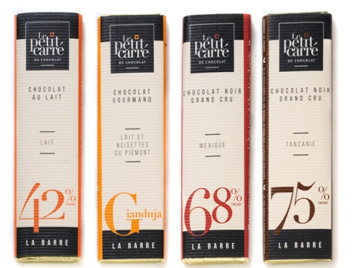 Barre de chocolat bio - 10g - 2