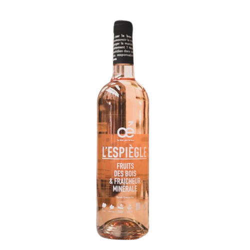 Vin rosé 100% bio l’Espiègle - Made in France