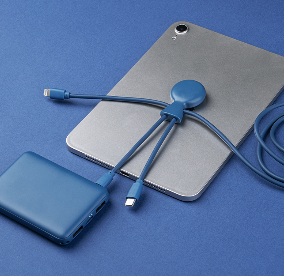 Batterie externe avec câble en plastique recyclé - Mr Bio Pack Epsilon  - 7