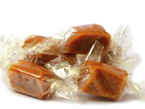 Boite métal avec caramels au beurre salé ou grands sablés - 2