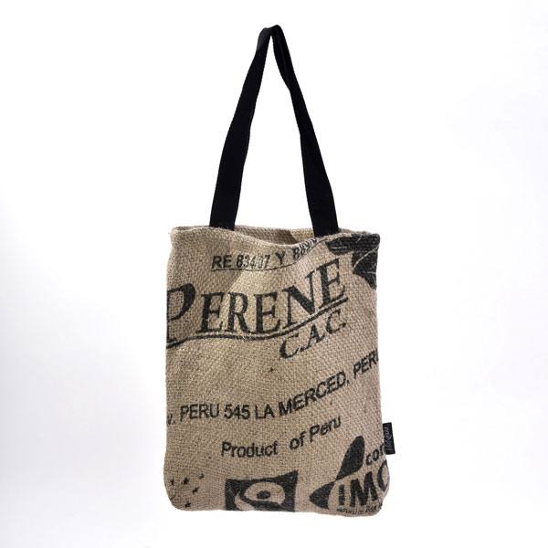 Tote bag jute upcyclé et coton - 5