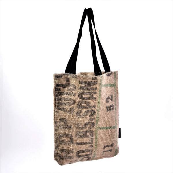 Tote bag jute upcyclé et coton - 6