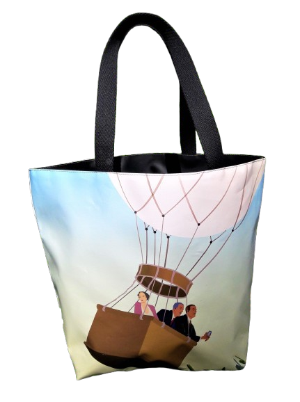 Sac Cabas en bache upcyclée - 2