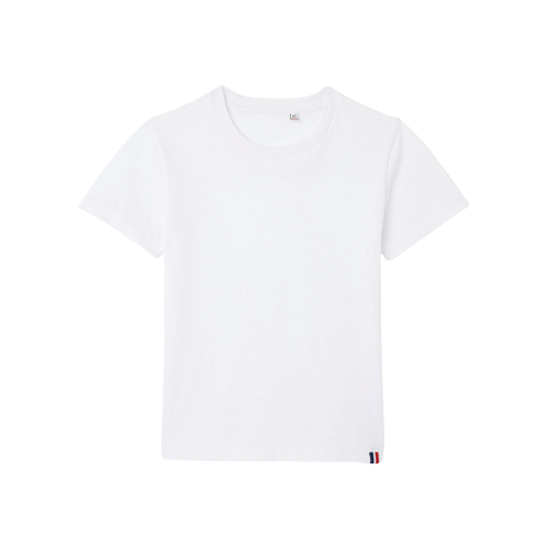 T-shirt enfant made in France - blanc