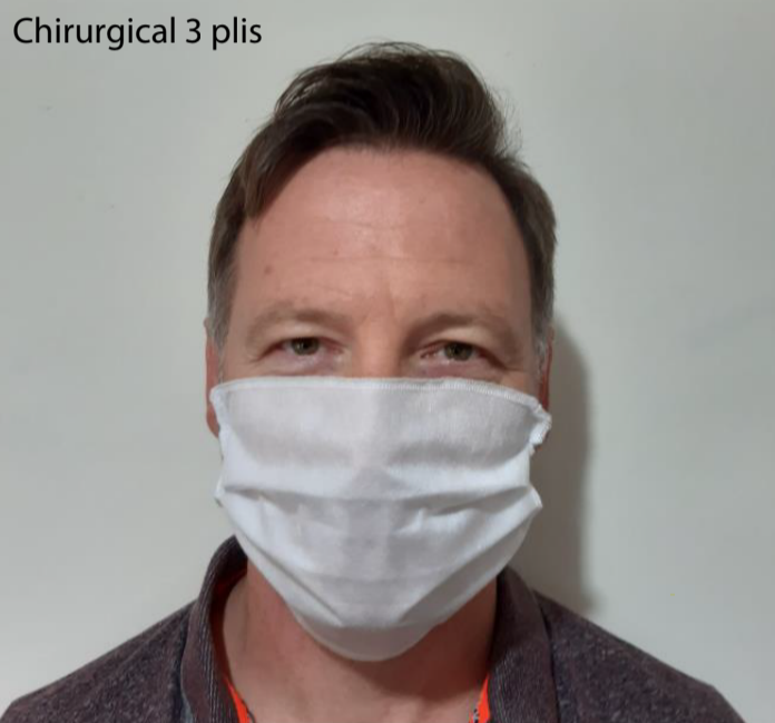 Masque non tissé - Cat 1 DGA - 40 lavages
