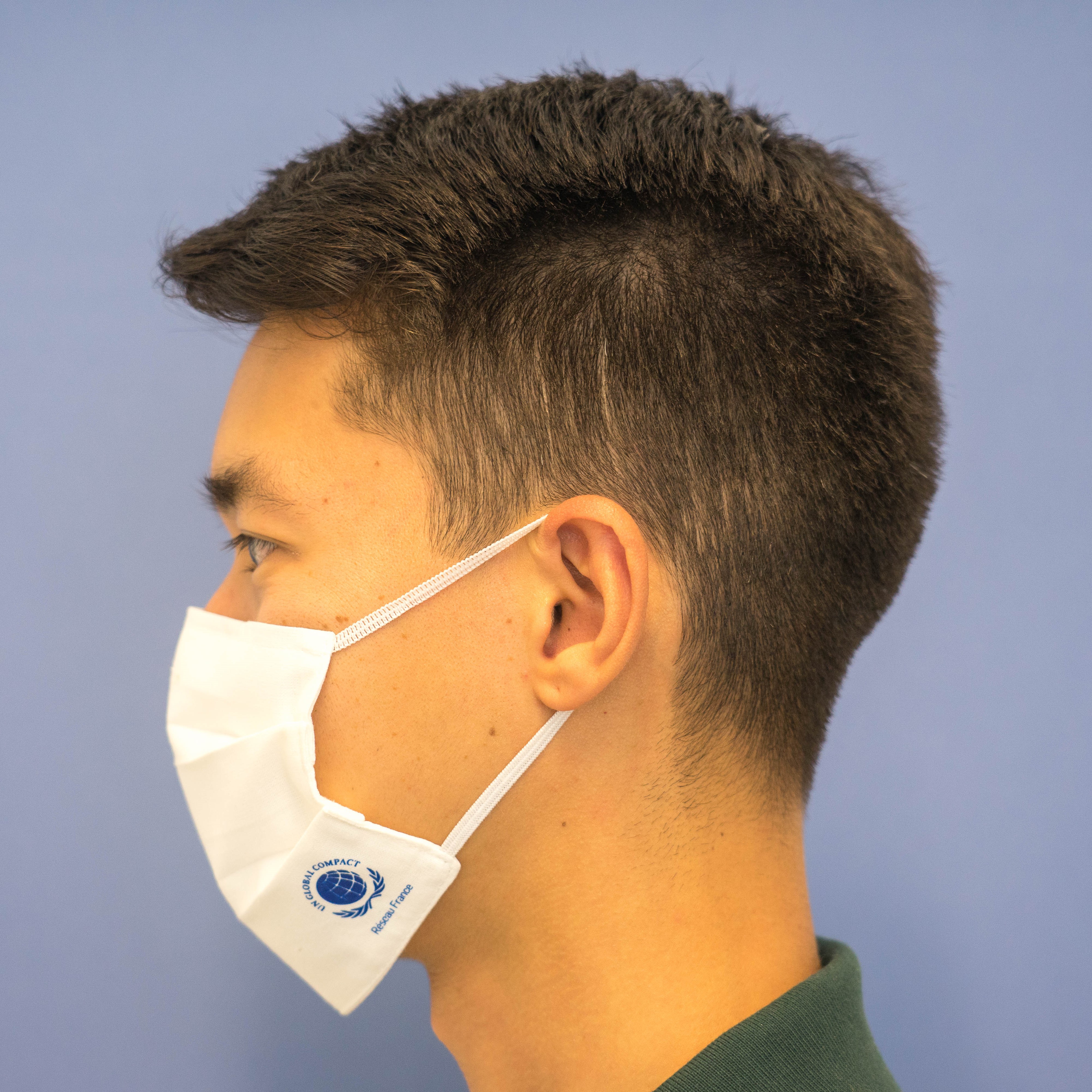 Masque alternatif coton - certifié Cat.1 DGA - 10 lavages - 2