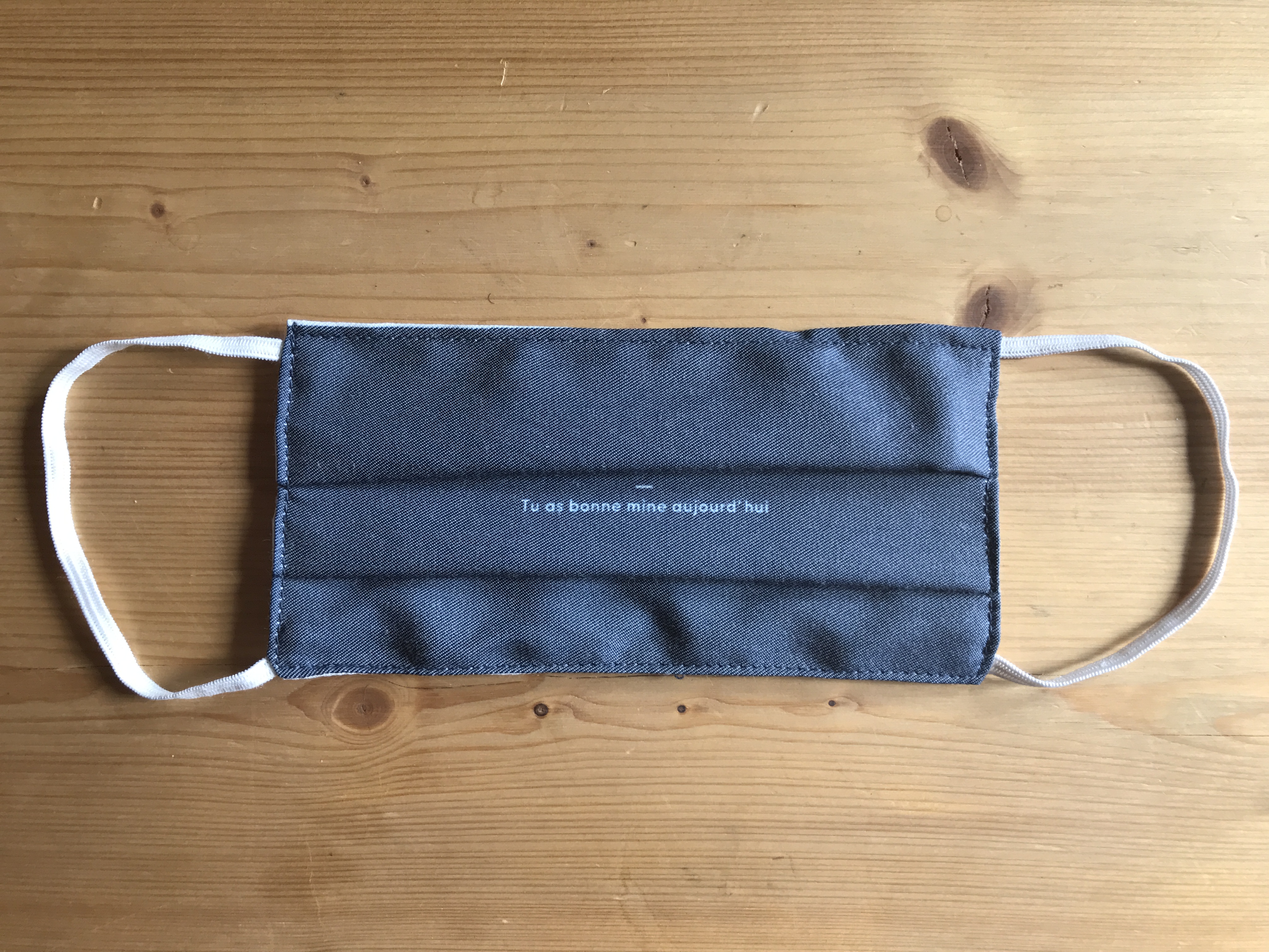 Masque tissu polycoton catégorie 2 - 10 lavages - 5