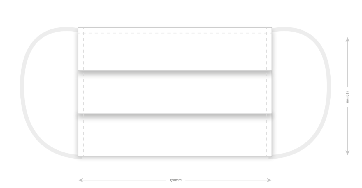 Masque enfant en coton - certifié Cat.1 DGA - 10 lavages - 2