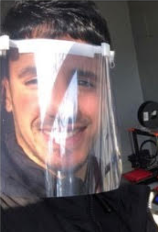 Visières de protection conçues et imprimées en 3D en France - 1