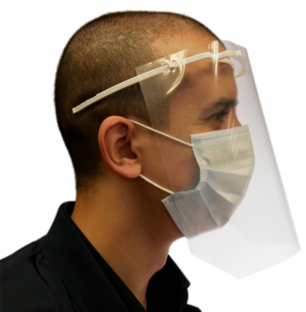 Visières de protection conçues et imprimées en 3D en France