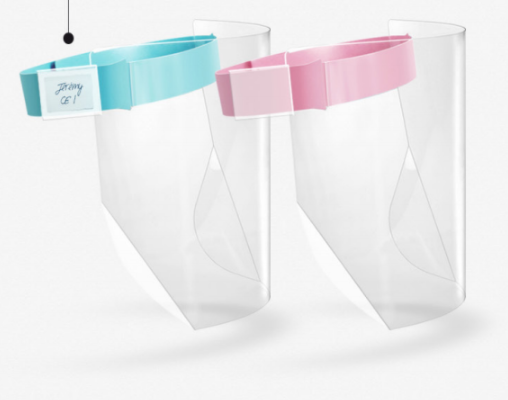 Visière barrière pour adulte - made in France - 2