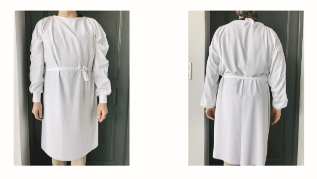 Surblouses réutilisables fabriquées en France