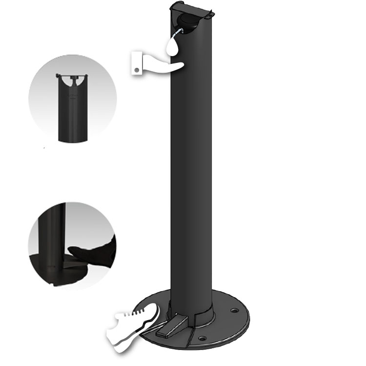 Borne BLACK GEL Hydro SANS contact