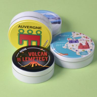 Boîte de bonbons BIO personnalisable made in France - 2