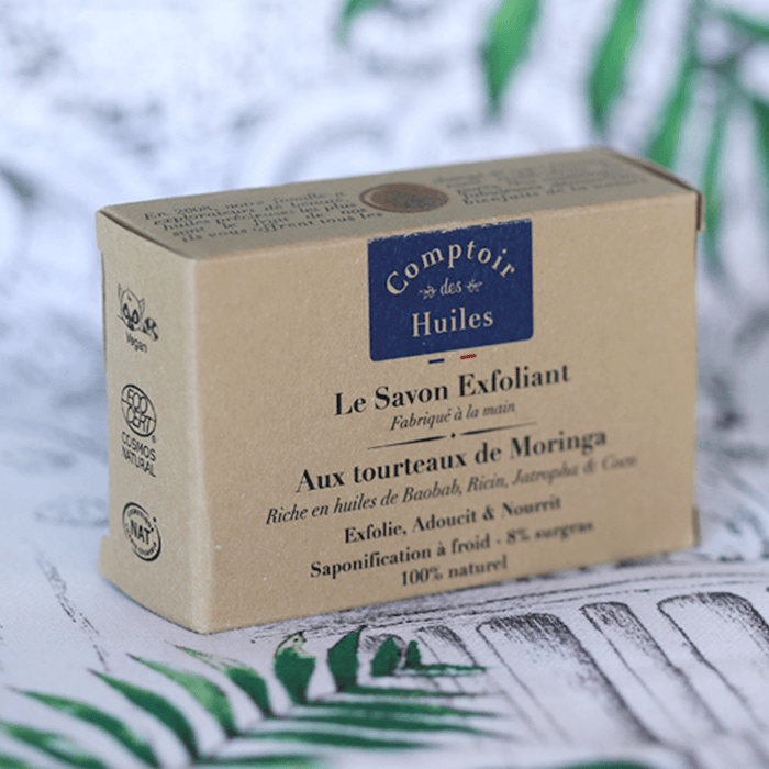 Savon Exfoliant aux tourteaux de Moringa - 2
