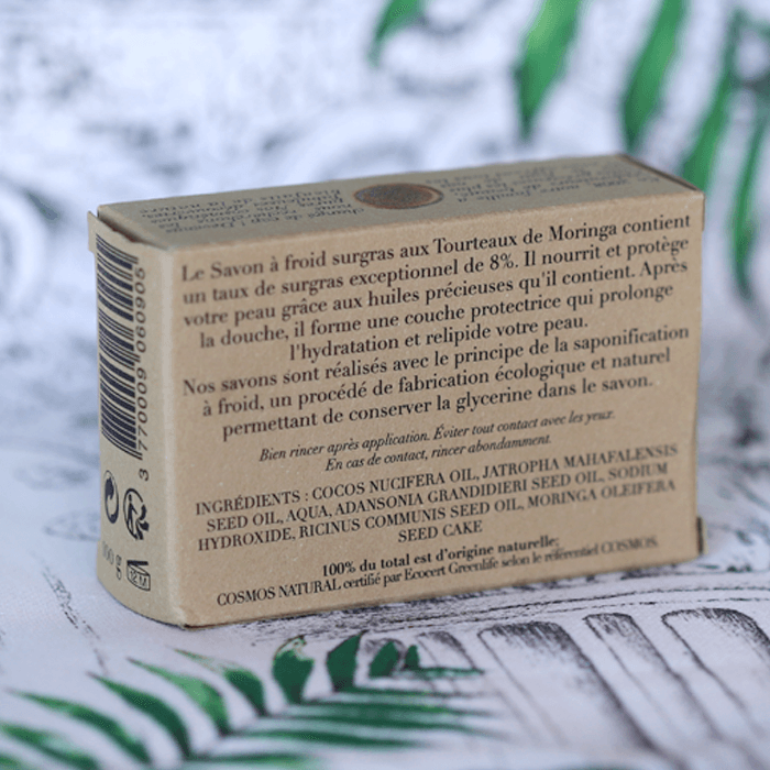 Savon Exfoliant aux tourteaux de Moringa - 3