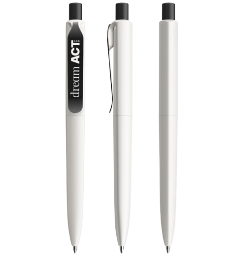 Stylo bille DS8 recyclé avec métal clip Made in Suisse - 3