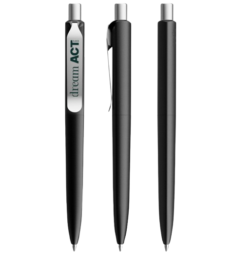 Stylo bille DS8 recyclé avec métal clip Made in Suisse - 5