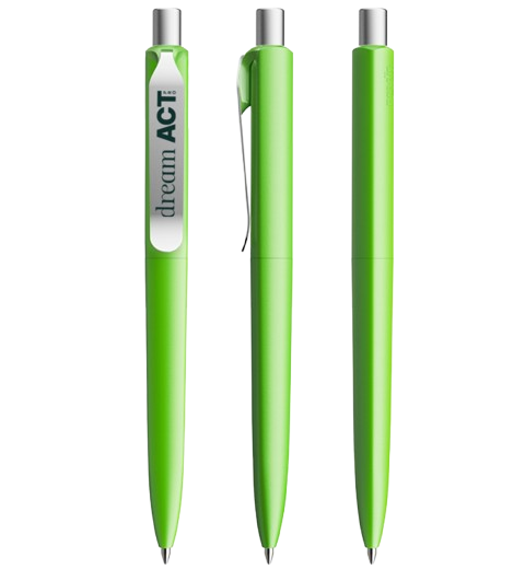 Stylo bille DS8 recyclé avec métal clip Made in Suisse - 8