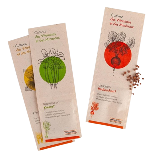 Marque-page en fibre de Tomate