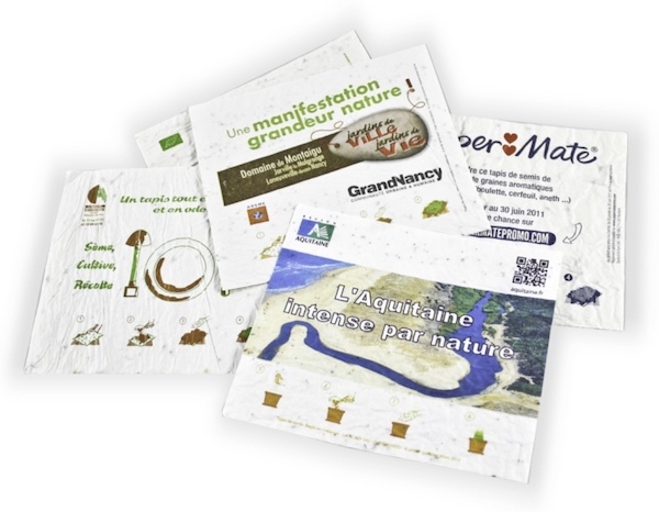 Tapis de semis personnalisable