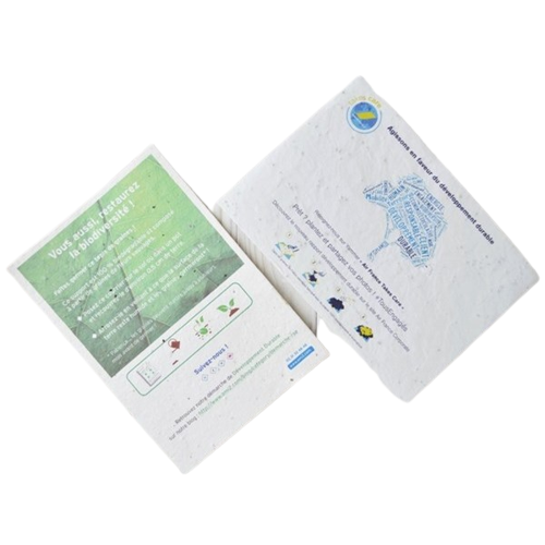 Tapis de semis 21 x 14,8 cm - A5 80 gr recto