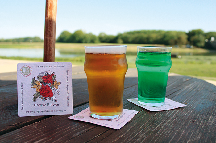 Sous verre ensemencé avec graines à planter - 5