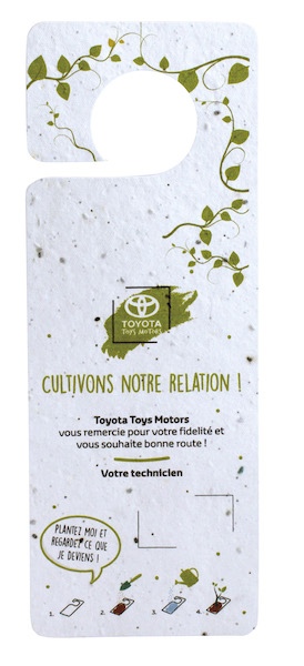 Accroche Porte ou Rétroviseur ensemencé