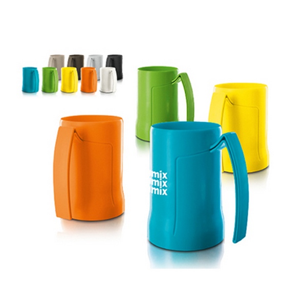 Mug chope de biere plastique (abs) réutilisable 50 cl