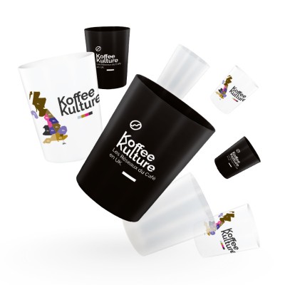 Gobelet plastique reutilisable 12 cl - 2