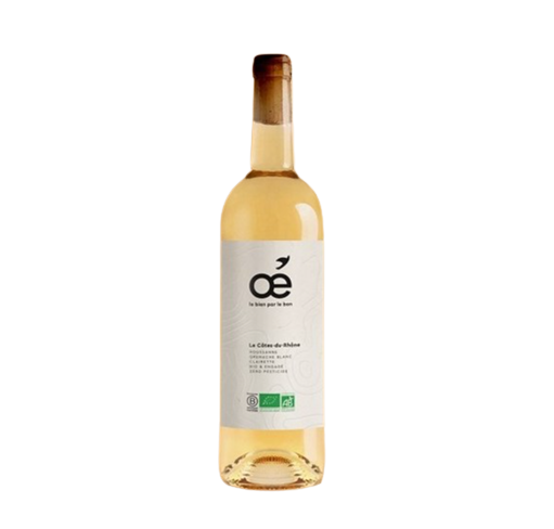 Vin blanc AOC 100% bio - Côtes du Rhône