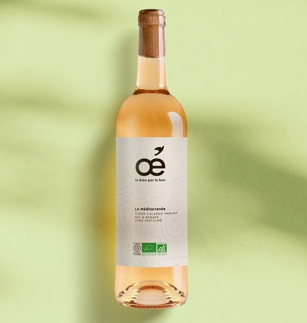 Vin rosé IGP 100% bio - Le Méditerranée - 2