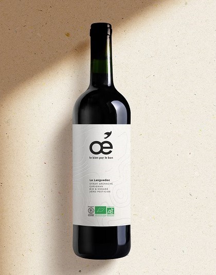 Vin rouge AOC 100% bio - Le Languedoc - 2