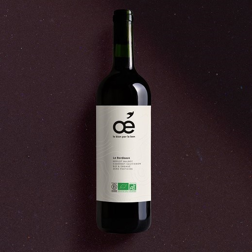 Vin rouge AOC 100% bio - Le Bordeaux - 2
