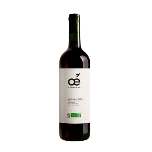 Vin rouge AOC 100% bio - Côtes du Rhône