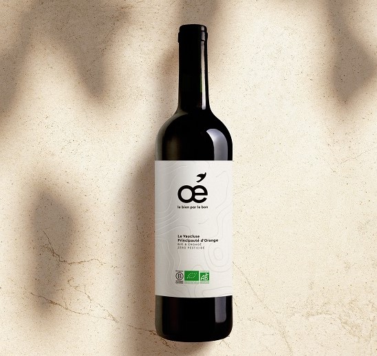 Vin rouge IGP Vaucluse Principauté d’Orange - 100% bio - 2