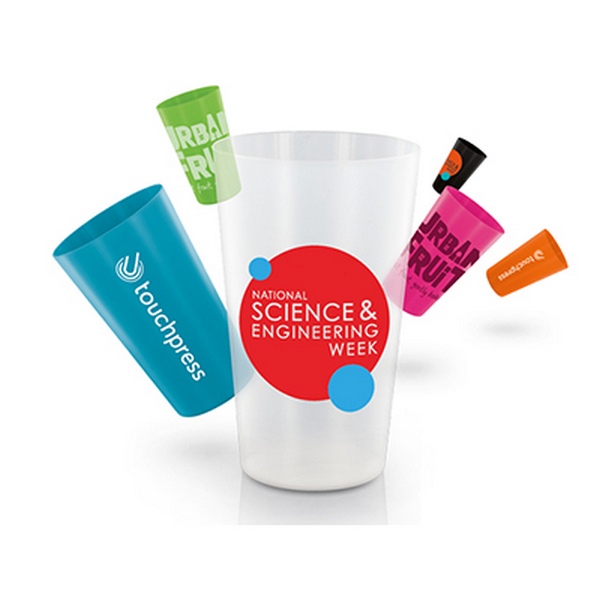 Gobelet plastique reutilisable 30 cl - 2