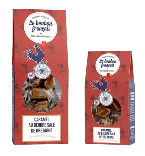 Caramel au beurre salé à la nacre de sel Made in France