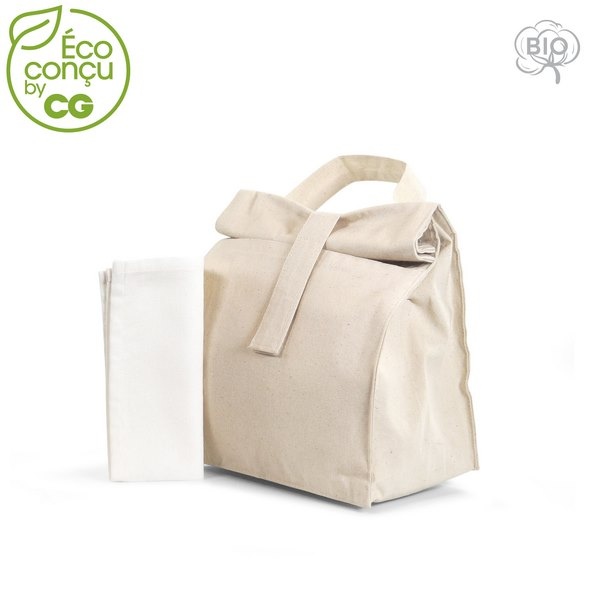 Lunch bag isotherme en coton bio BIOLUNCH