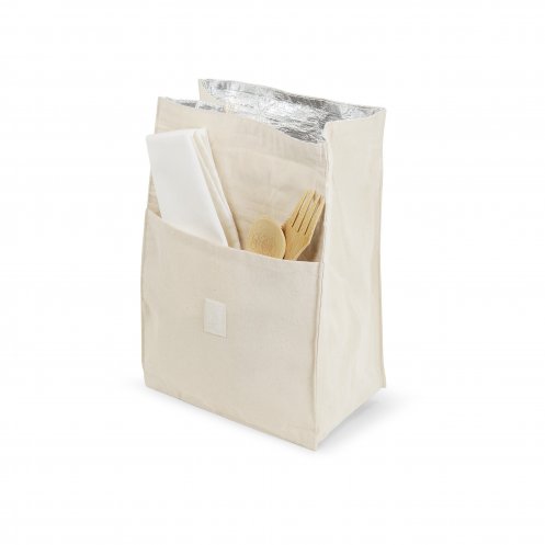 Lunch bag isotherme en coton bio BIOLUNCH - 2