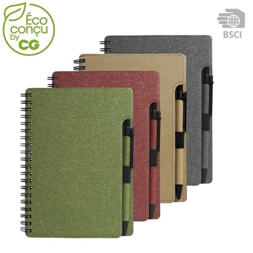 Cahier B6 recyclé RENOTE