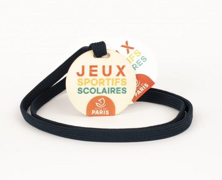 Médaille en bois à planter made in France - 7