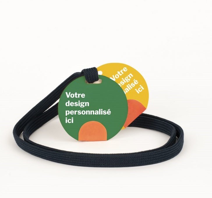 Médaille en bois à planter made in France - 2