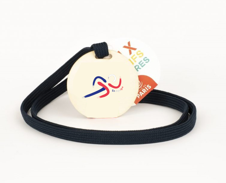 Médaille en bois à planter made in France - 6