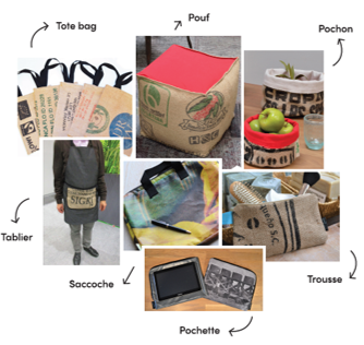 Accessoire textile sur-mesure en toiles upcyclées, made in France