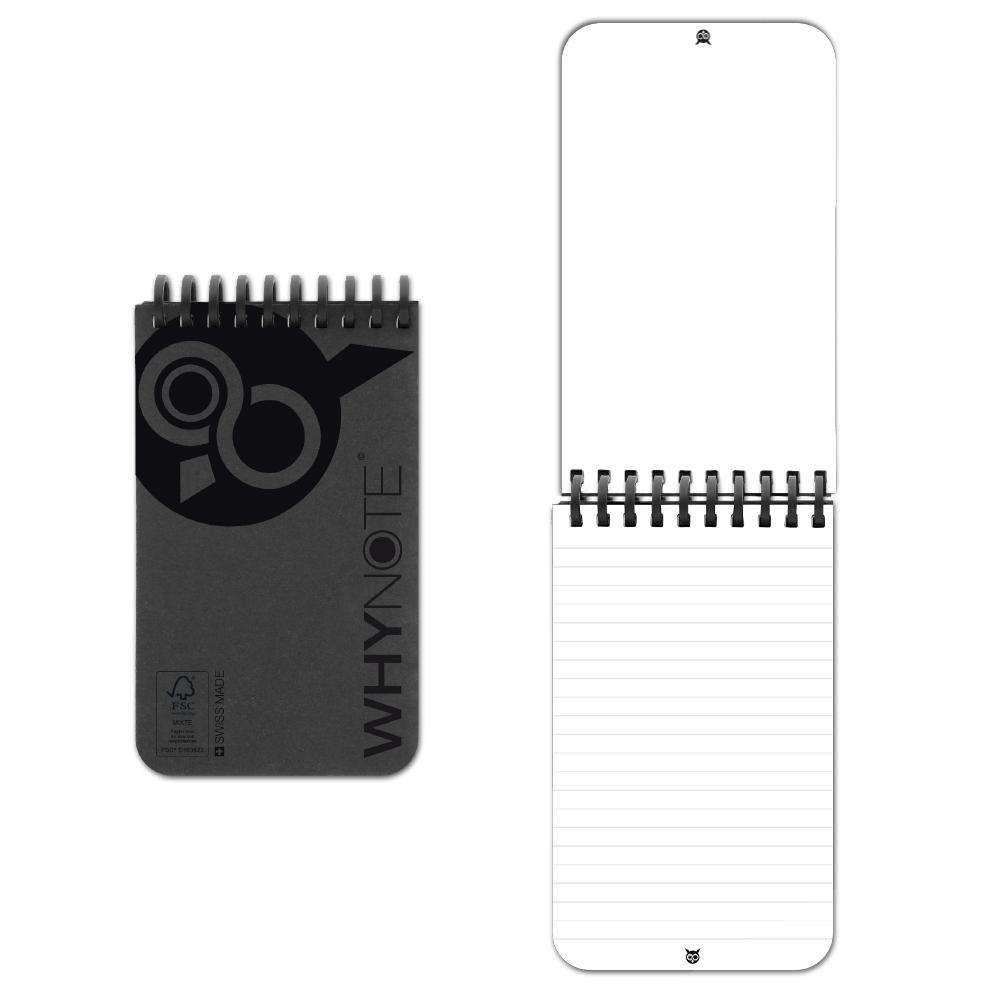 Bloc-note de poche réutilisable format A6 - Premium - 2