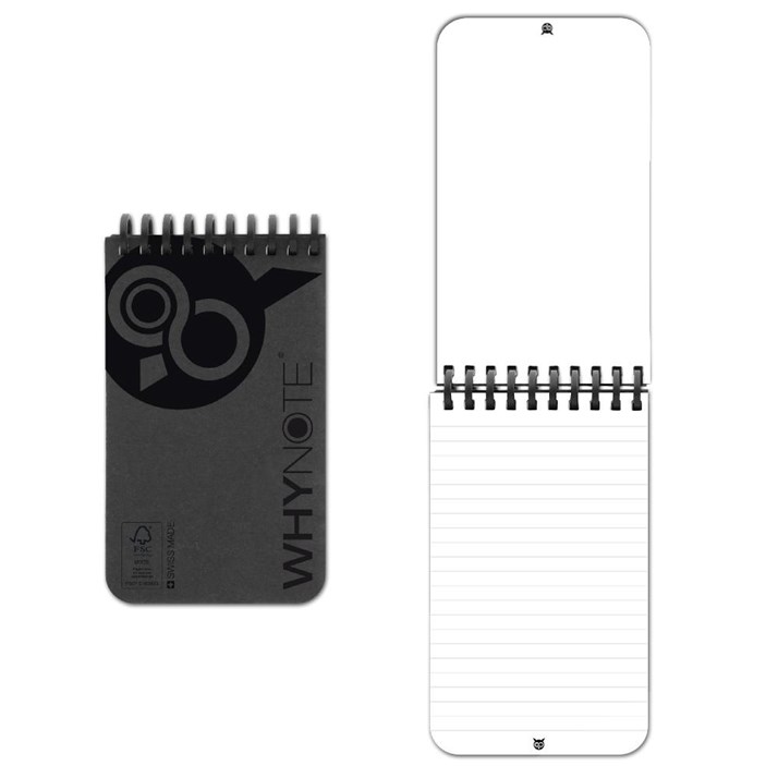 Bambook - Set De 4 Marqueurs Effaçables 1mm | Pour Cahier Réutilisable | Noir, Bleu, Rouge, Vert